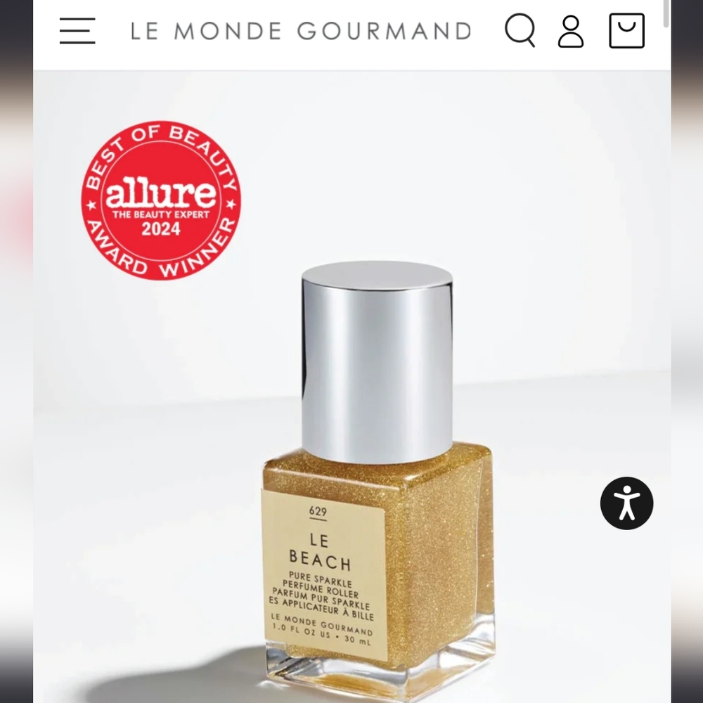 Le Beach Perfume Roller - Le Monde Gourmand